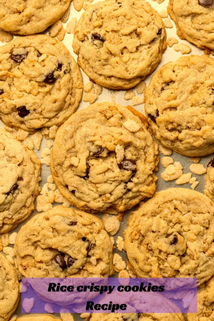 Rice Crispy Cookies Recipe