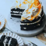 Chocolate Cake With Lemon Frosting