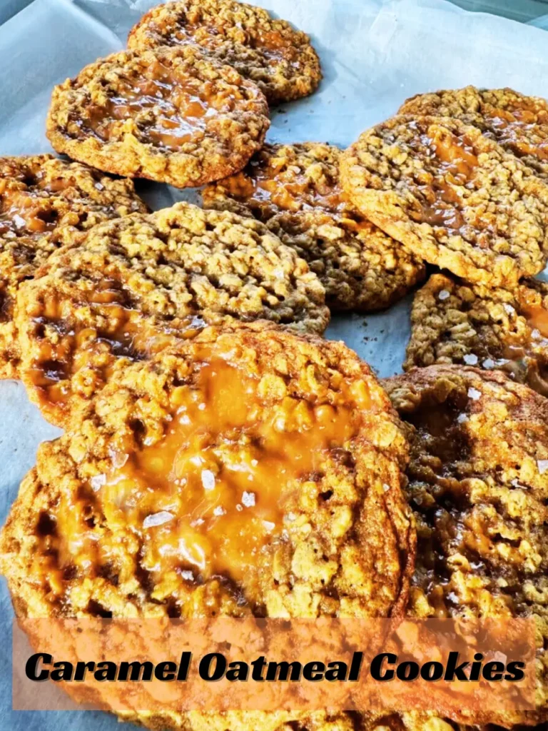 Caramel Oatmeal Cookies